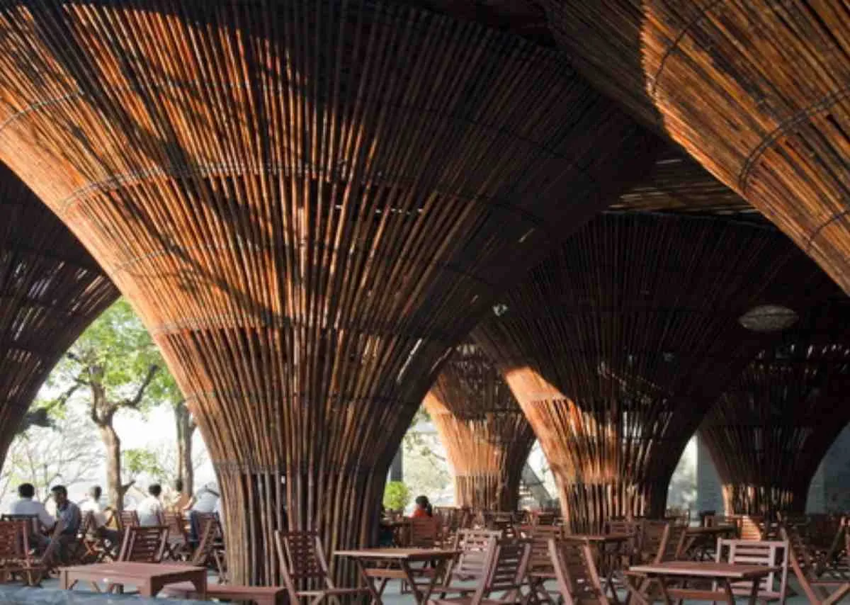 Tre, nứa trở thành nhịp thở văn hóa trong kiến trúc hôm nay