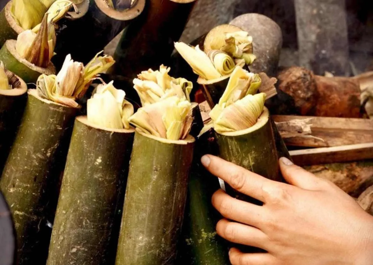 Cơm lam Lâm Đồng – Khi rừng kể chuyện bằng khói