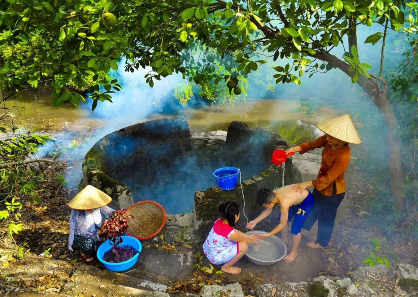 cây đa giếng nước sân đình dấu ấn ngàn năm văn hóa việt