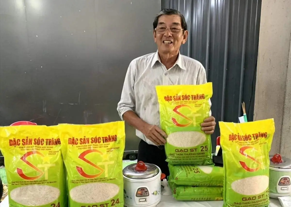 gạo st25 hạt gạo kể chuyện bản lĩnh và trí tuệ Việt