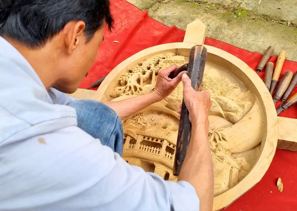 làng mộc kim bồng